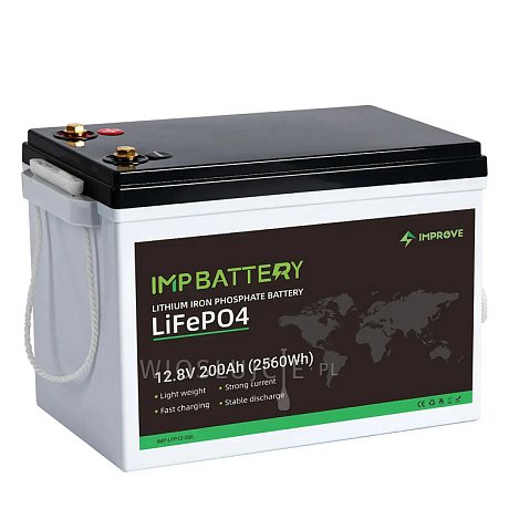 Akumulator IMPROVE 200 Ah 12,8 V LiFePO4 Bluetooth