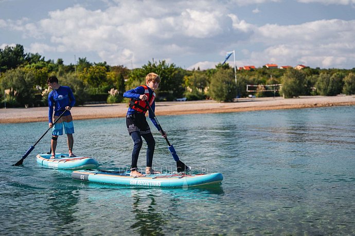 Deska SUP SUN REFLECTIONS Kids 8'2'' Ocean Mirage - pompowany paddleboard