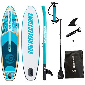 Deska SUP SUN REFLECTIONS Kids 8'2'' Ocean Mirage - pompowany paddleboard