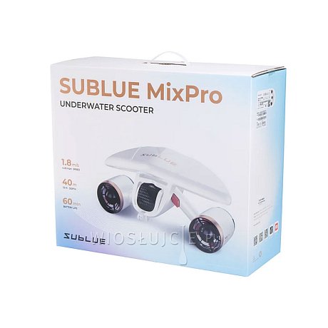 Elektryczny skuter podwodny SUBLUE MIX PRO WHITE