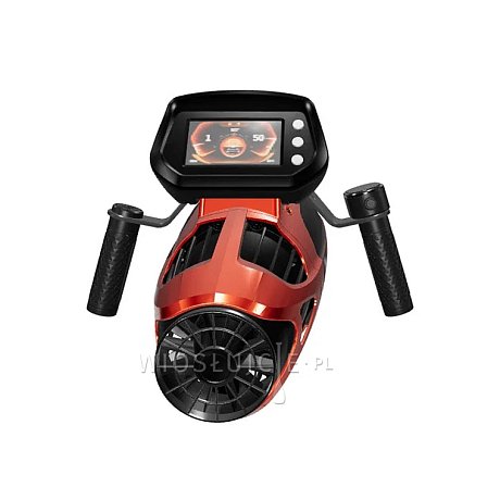 Elektryczny skuter podwodny SUBLUE VAPOR AVENTURINE RED