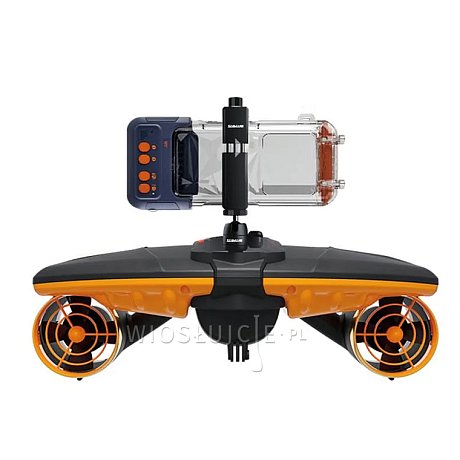 Elektryczny skuter podwodny SUBLUE NAVBOW PLUS FLAME ORANGE