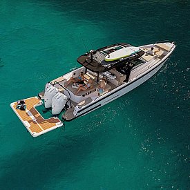 Pompowany pomost SPINERA BOATING TWIN OUTBOARD DOCK 3.08 - do łodzi i pontonów