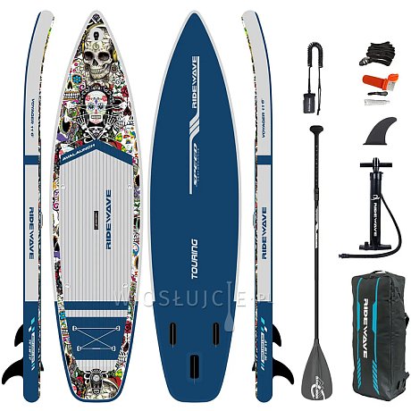 Deska SUP RIDEWAVE VOYAGER AVALAUNCH 11'6 - pompowana deska touringowa