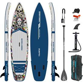 Deska SUP RIDEWAVE VOYAGER AVALAUNCH 11'6 - pompowana deska touringowa