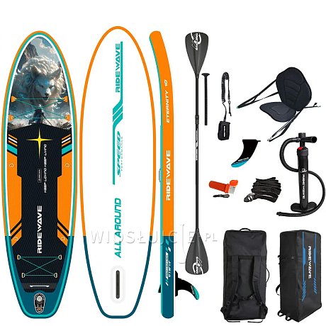 Deska SUP RIDEWAVE STELLAR YETI 10' COMBO - pompowana deska SUP