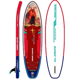 Deska SUP RIDEWAVE EMBERED 10'6 COMBO - pompowana deska SUP