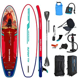Deska SUP RIDEWAVE EMBERED 10'6 COMBO - pompowana deska SUP