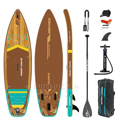 Deska SUP RIDEWAVE VOYAGER MULTIFLEX 10'6 - pompowana deska SUP