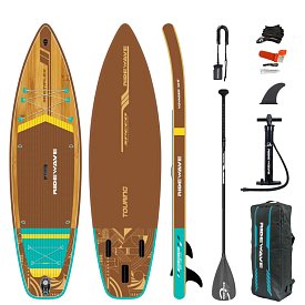 Deska SUP RIDEWAVE VOYAGER MULTIFLEX 10'6 - pompowana deska SUP