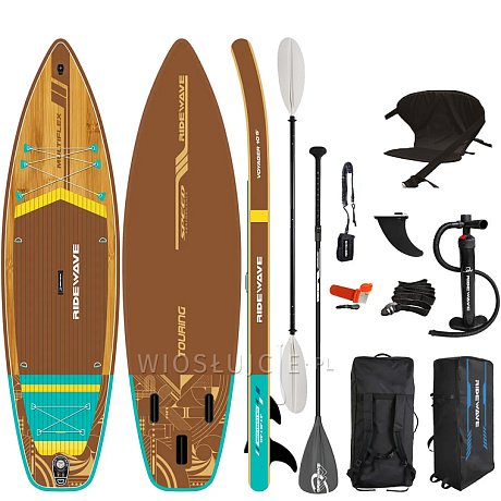 Deska SUP RIDEWAVE VOYAGER MULTIFLEX 10'6 - pompowana deska SUP