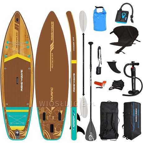Deska SUP RIDEWAVE VOYAGER MULTIFLEX 10'6 - pompowana deska SUP