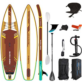 Deska SUP RIDEWAVE VOYAGER TOURING 11'6 - pompowana deska SUP