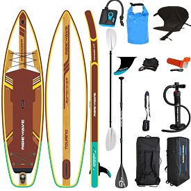 Deska SUP RIDEWAVE VOYAGER TOURING 11'6 - pompowana deska SUP